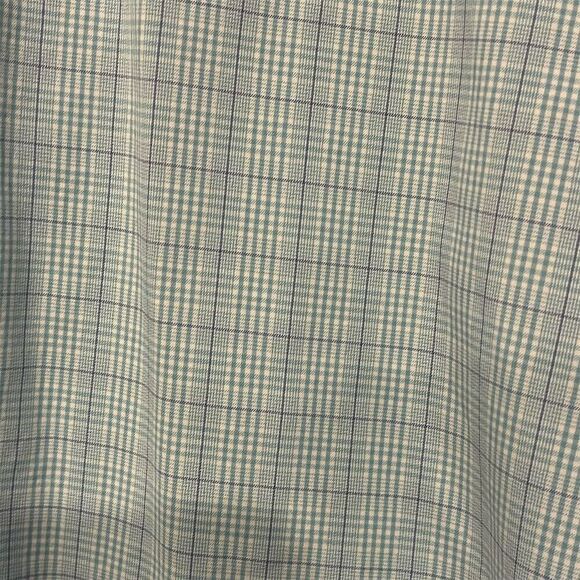 Peter Millar Men's L Blue Check Long Sleeve Button-Up Shirt - Picture 2 of 8